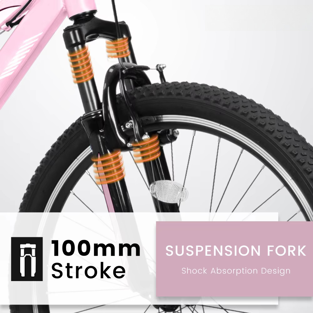 Bicicleta de montaña de 24/26  - Carbon Bike Frame reseña y precio