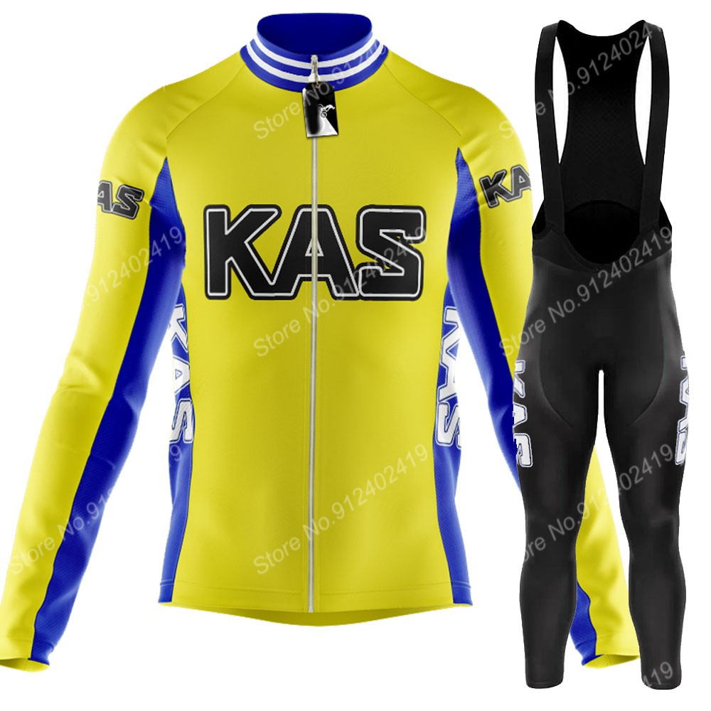 KAS Team-Conjunto de ropa de c - Cycling Gear Jersey reseña y precio