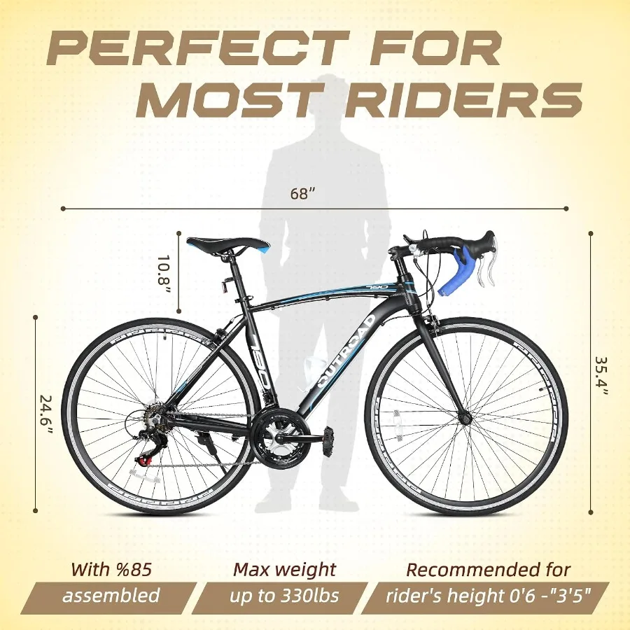 Bicicleta de carretera con rue - Carbon Bike Frame reseña y precio