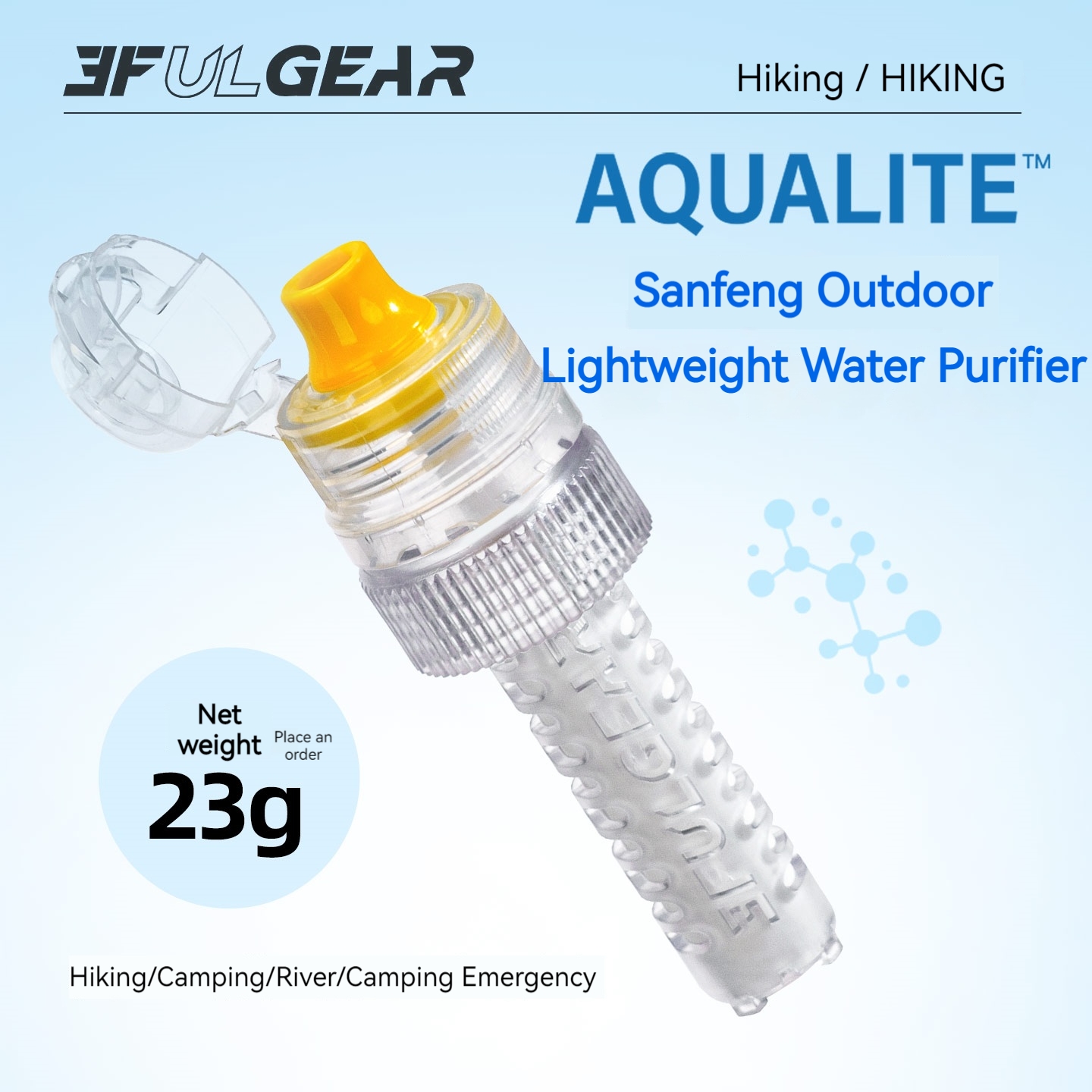 Purificador de agua ultraliger - Cycling Gear And Equipment reseña y precio